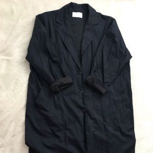 Navy Blue Coat Oak and Fort